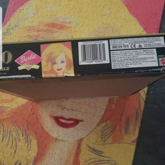 Barbie Andy Warhol 550 Piece Puzzle Collector - Picture 3 of 8